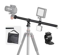 TARION Camera Tripod Boom Arm Aluminum Alloy Extension Arm 57cm Center Column External 360° Rotatable with Counterweight Sandbag for Overhead Photography and Filming (Camera Boom Arm)