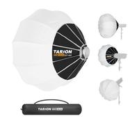 TARION Lantern Softbox with Bowens Mount - 85cm/33.5in Quick Lock & Folding Ball Softbox with Bowens Mount Round Collapsible Lantern Soft Box for Professional Photography Video Lights SP-85 SOFTBEAM