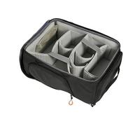 TARION Padded Camera Bag Insert - Protective Medium Camera Cube With Quick Access & Metal Frame for DSLR SLR Mirrorless Camera (ShellCore M)
