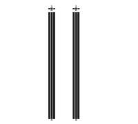 TARION Modular Base Extension Rod - 110cm Extension Pole Set (2× 55cm Sections) Compatible with Titanrig Cart Products