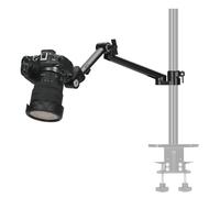 TARION Modular Desktop Camera Mount - 19"/48 cm DSLR Desk Arm with 1/4" Screw Ballhead 360 Degrees Adjustable - Compatible with 35 mm Rods - Titanrig Arm Z