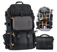 TARION Pro PB01 Camera Backpack Large - Bag with 15.6" Laptop Compartment...