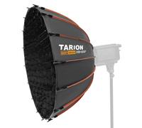 TARION Quick Release Parabolic Softbox - 90cm Bowens Mount Softbox with Diffusers/Honeycomb Grid/Carrying Bag for Live Streaming, Photography, Videography (Parabolic 90cm)
