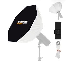 TARION Quick Release Softbox Octabox - 90cm Foldable Bowens Mount Soft Box with Reflect-Diffuse Swap Design One-Step Setup Octa Light Diffuser for Portraits Product Photography FB-90 SOFTBEAM