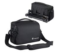 TARION Small Camera Sling Bag - DSLR/Mirrorless Messenger Bag Compact Crossbody Bag Shoulder Photography Bags for Photographers with Tripod Holder TSBS