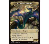 Tarkir: Dragonstorm - Reliquary Dragon Token (Foil) | Tarkir: Dragonstorm