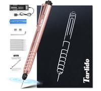 Tarlido Engraving Pen, USB Rechargeable Cordless Rotary Tools, Professional Mini Carving Machines Portable DIY Engraver Machine for Metal to Wooden, Glass, Jewelry-Rose Gold