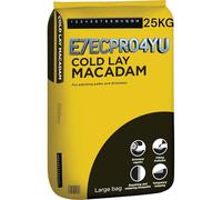 Tarmac Instant Cold Lay Macadam, Black, 25KG, Road and Driveway Repair, 6mm Graded Material (9 BAGS)