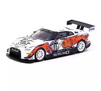 Tarmac Works 1:64 scale Diecast Model Other Racing Car compatible with Nissan GT-R Nismo No.85 Andy Ngan (Asia Esports GT World Challenge 2020) in White/Orange
