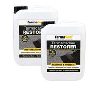 Tarmaseal Tarmacadam Restorer (Black) Tarmacadam Paint, Sealer, Restore Colour For Asphalt Driveways, 3-5 Year Protection, 2X5L