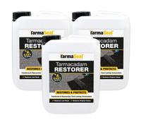 Tarmaseal Tarmacadam Restorer (Black) Tarmacadam Paint, Sealer, Restore Colour For Asphalt Driveways, 3-5 Year Protection, 3X5L