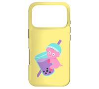 Taro Bubble Tea Pig Case for iPhone 17 Pro