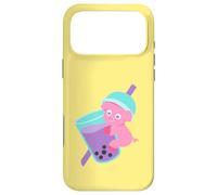 Taro Bubble Tea Pig Case for iPhone 17 Pro Max