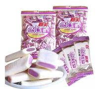 Taro milk candy About 100 pieces/bag（320g）fragrant taro milk candy,wedding candies,dessert,soft candy,casual snacks gift, delicious snacks,Chinese specialty candies (3bags（About 300 pieces))