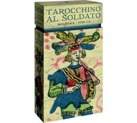 Tarocchi Piacentini: Piacenza Ca 1875: 78 full colour tarot cards & instruction booklet: Bologna Ca 1750