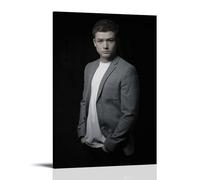 Taron Egerton 1 Poster for Bedroom Canvas Art Picture Print Room Wall Art Decor Posters 12x18inch(30x45cm) Frame-Style