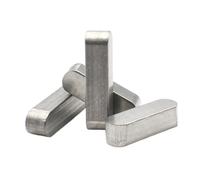 TARONIX Parallel Keys 1-10pcs M3-M16 304 Stainless Steel Parallel Key Round Head with Radius GB1096 Standard Bar Stock Dowel Pin(M6(Thick 6mm) x5pcs,18mm)