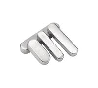 TARONIX Parallel Keys 1-10pcs M6 M8 M10 304 Stainless Steel A2 Parallel Key Round Ended Drive Shaft Flat Keyway Pin Length 8/10/12/14-120mm(10 x 8 x 20mm(5pcs))