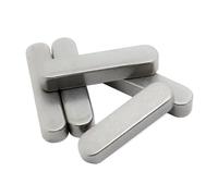 TARONIX Parallel Keys 5pc Parallel Key GB1096 M4 M5 M6 Square Rectangular Stainless Steel Dowel Drive Shaft A Type Flat L=12-30mm 20mm(5x5mm,18mm)