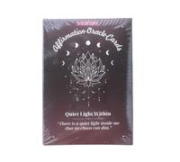 Tarot And Oracle Decks,Spiritual Guide Game Set - Oracle Tarot Cards | for Self-Motivation Learning Meditation Women Men Youth Friend