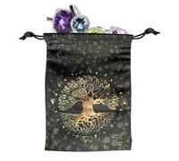 Tarot Bag, Velvet Tarot Bag for Oracle and Tarot | Retro Case for Playing Decks Divination Halloween Makeup Beginners Reading