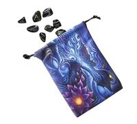 Tarot Bag - Velvet Tarot Bag | Vintage Witches Case with Lovely Design for Children Halloween Reading Jewelry Makeup