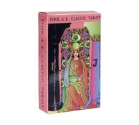 Tarot Card, 78 Piece Tarot Cards Set, 4.01x2.48 inches Illustrated Guide Book, Oracle Spirit Deck for Positive Energy, Spreads, Journaling, Self Discovery, Meditation and Intuition Practice