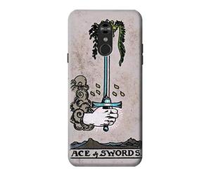 Tarot Card Ace of Swords Case Cover For LG Q Stylo 4, LG Q Stylus