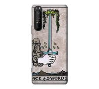 Tarot Card Ace of Swords Case Cover For Sony Xperia 1 II