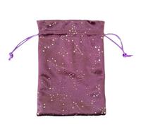 Tarot Card Bag | Constellation Pattern Small Tarot Bag | Soft Drawstring for Oracle Decks, Runes, Dice, Jewelry, Crystal, Earrings, Necklace, Perfect for Enthusiasts