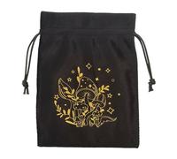 Tarot Card Bag | Drawstring Jewelry Storage Bag | Soft Multifunctional Tarot & Dice Bag, Oracle Cards Jewelry Bags, Tarot Card Holder, Tarot Accessories