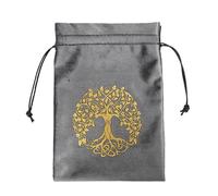 Tarot Card Bag - Drawstring Pouch for Dice | Drawstring Jewelry Pouch for Kids, Small Playing Card Pouch, Velvet Tarot Deck Storage Bag