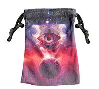 Tarot Card Bag | Tarot Card Holder Drawstring Bags - Small Oracle Deck Bag Jewelry Pouch, Fate Divination Supplies for Oracle Decks, Runes, Dice