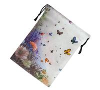 Tarot Card Bag - Tarot Card Storage Pouch with Drawstrings | Portable Printed Organizer for Jewelry Crystal Rune Spiritual Items Divination Supplies Altar Precious Accessories