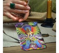 Tarot Card Bag - Tarot Oracle Cards Storage Bag - Crystal Jewelry Storage Packing Divination Deck for Beginners Kids Fortune Home Halloween