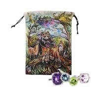 Tarot Card Bag | Velvet Screen Bag For Dice Bag | Toy Storage For Car, Home, Outdoor, Office, Camping, Living Room | Classroom, Wardrobe, Garden, SXF13#, se beskrivning, Unisex