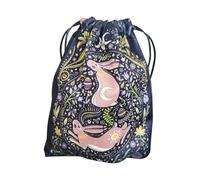 Tarot Card Case - Tarot Card Case, Tarot Card Storage | Flannel Tarot Deck Holder, Reusable Jewellery Bag, Tarot Card Storage Bag with Drawstring for Witch Fortune Telling Board Game, 95, see