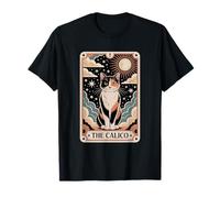 Tarot Card Cat Halloween The Calico T-Shirt