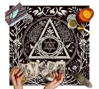 Tarot Card Cloth | Reading Divination Cloth for Tarot Card - Portable for Spread, Decorative Witchery Supplies for Lovers
