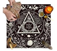Tarot Card Cloth | Reading Divination Cloth for Tarot Card | Portable for Spread, Decorative Witchery Supplies for Lovers