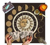 Tarot Card Cloth,Tarot Card Reading Cloth | Decorative Divination Cards Altar for Beginners Lovers