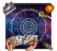 Tarot Card Cloth,Tarot Card Reading Cloth | Portable for Spread, Decorative Witchery Supplies for Lovers