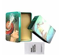 Tarot Card Deck Classic Set with The Guide Future 78 Tarot Cards, Portable Tarot Game Beginner Professional Player for Christmas Birthday Holiday Family Party Playing Card Board Game,Green