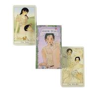 Tarot Card Deck, Couples Love Set, Cards with Portable Guide, Deck with Spiritual Divination, Fortune Telling Category, Meditation Games Kit for Adults Women Relationship Insight