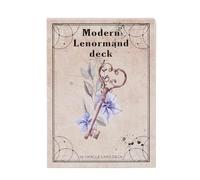 Tarot Card Deck, Modern Design, 10.4x7.3cm, Oracle Divination Tools, L'enormand Playing Cards, Easy Shuffle, For Board Game, Fate Divination, Friends Gathering, Playing