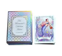 Tarot Card Deck - Paper, 2.95x3.94in Oracle Card 78-Cards Set | Portable For Guidance And Entertainment, Divination Cards Set For Beginners, Spiritual Growth, Home Use, And Travel
