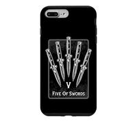 Tarot Card Five Of Swords Astrology Switchblades Case for iPhone 7 Plus/8 Plus