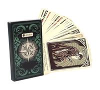 Tarot Card Game, Tarot Card Set for Beginners, Oracle Card, Learning Accessories with Sophisticated Design, Board Game for Family and Friends