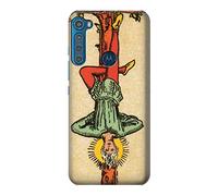 Tarot Card Hanged Man Case Cover For Motorola One Fusion+