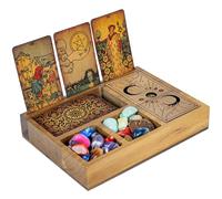 Tarot Card Holder Stand, Tarot Card Box & Deeper Deck Box, Wiccan Gifts
